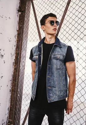 Obrázok produktu pre Urban Classics - DENIM Weste svetlo modrá - L