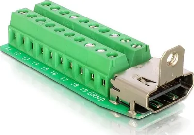 Produktbild von Delock Adapter HDMI Buchse > Terminalblock 20pin