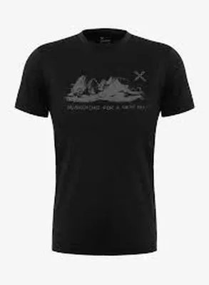 Zdjęcie produktu dla Koszulka Montura Peaks Merino T-Shirt - czarna, rozmiar L