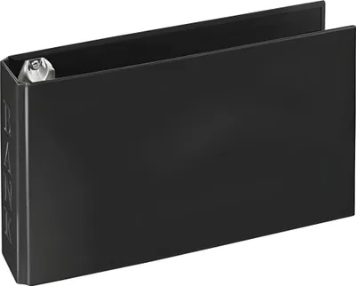 Produktbild von Veloflex Bankordner A6 quer Classic schwar 2-D-Ring-Mechanik 30mm
