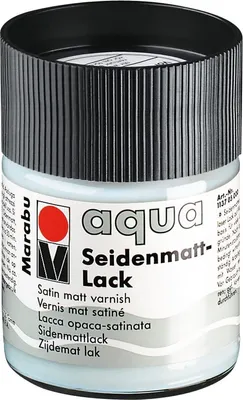 Immagine prodotto di Marabu 1137 05 000 lacca opaca aqua silk, 50 ml
