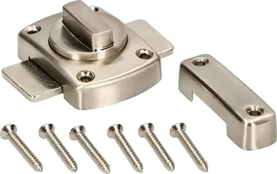 Obrázok produktu pre KOTARBAU® WC zámok 55x55 mm pre kúpeľňové dvere nikel
