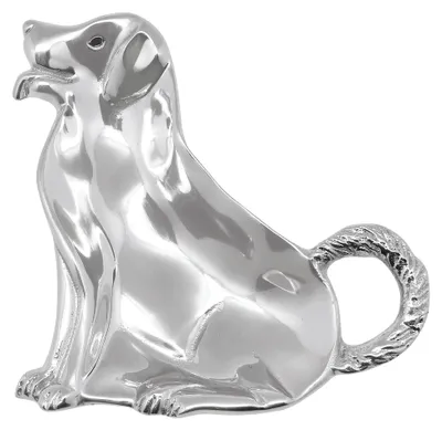Produktbild von Schmuckschale Labrador, 100% recyceltes Aluminium, Silber