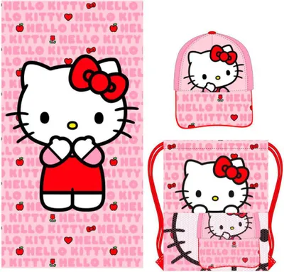 Zdjęcie produktu dla Ręcznik kąpielowy Hello Kitty różowy