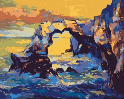 Zdjęcie produktu dla Zuty - Diamond Painting - A DREAM OVER THE OCEAN, 40x50 cm, rozciągnięte płótno na ramie