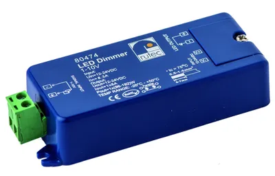 Immagine prodotto di RUTEC LED Dimmer 1-10V/Poti/Switch 80474 192W/24V 96W/12V 94x37x21mm