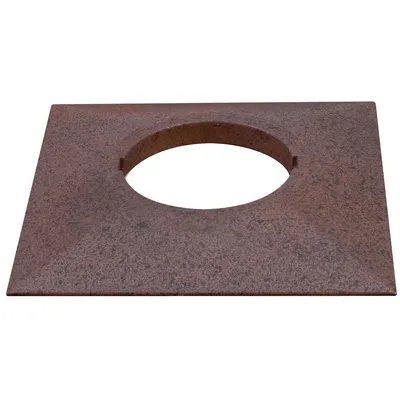 Productafbeelding van Paulmann Aufbaurahmen Rostbraun eckig 8x8cm für Einbauleuchten