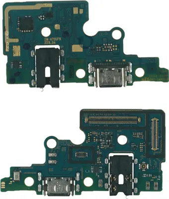 Produktbild von Ladebuchse für Samsung Galaxy A70 (SM-A705F) USB-C Platine Mikrofon, Kopfhöreranschluss Ladeanschluss Lade Eingang