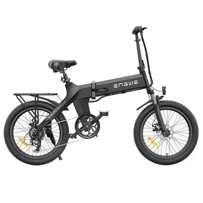 Obrázok produktu pre Elektrický Bicykel C20 PRO EU - 250W Motor 561.6WH Batéria 40KM Dojazd - Čierna