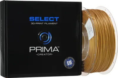 Produktbild von PrimaSelect PETG, Farbe:Gold, Filamentgröße:1.75mm, Gewicht:1 kg