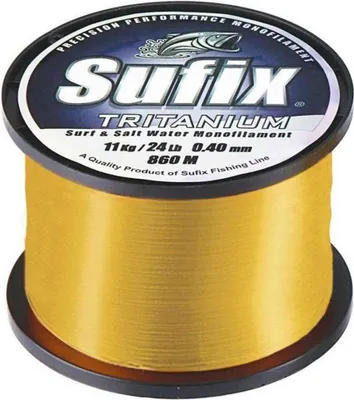 Produktbild von Sufix® Tritanium Neon Gold Ø 0,300 mm