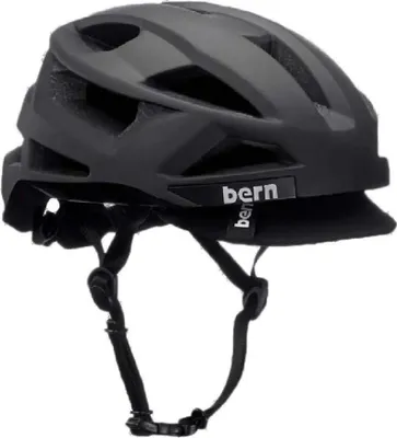 Produktbild von Bern Fl-1 Pavé Visor Stadthelm Schwarz S Schwarz S