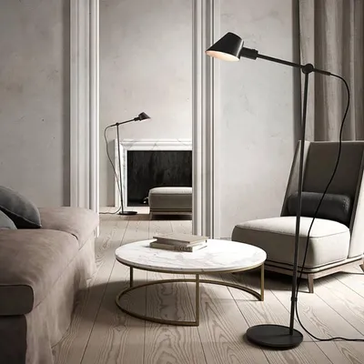 Imagen del producto de Nordlux Stay, lámpara de pie, para sala de estar, color , IP20, metal, casquillo E27, 40 W