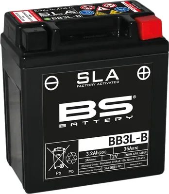 Image de BS BATTERY SLA Batterie sans entretien activée en usine - BB3L-B