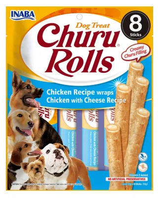 Produktbild von Churu EUD733, Leckerli, Hund, Käse, Huhn, 12 g