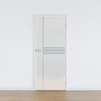 Produktbild von Pertura Glastür Glera Linear 959 x 2085 x 8 mm Rechts für Beschlag Studio Office