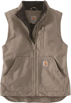 Produktbild von CARHARTT Sherpa Lined Mock Ärmellose Weste Taupe T.L