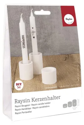 Produktbild von Rayher DIY-Set Raysin Kerzenhalter mit Kerzentransferfolie
