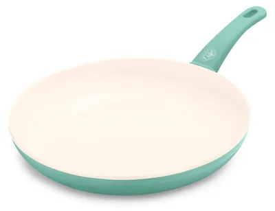 Obrázek produktu pro Pánev SoftGrip s keramickým povrchem 30 cm s nepřilnavým povrchem Zdravá pánev.