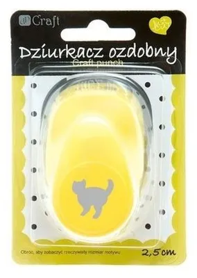 Immagine prodotto di Dziurkacz ozdobny Kot 2,5 cm