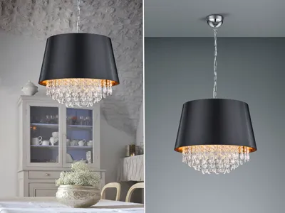Produktbild von Trio 309300302 Pendelleuchte 3xE14 schwarz