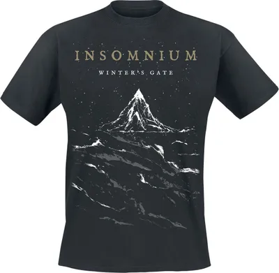 Produktbild von Insomnium T-Shirt Herren Winter's Gate schwarz Band-Merch, Bands 100% Baumwolle XL