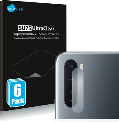 Produktbild von 6x Für OnePlus Nord (NUR Kameraschutz) Schutzfolie Savvies Displayschutz Display Schutz Folie Klar Transparent
