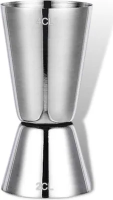 Produktbild von Cocktail Messbecher 2CL 4CL Doppelter Jigger Edelstahl Bar Zubehör