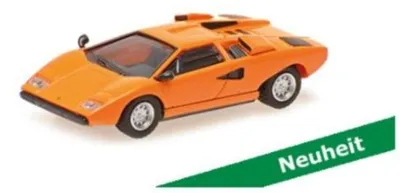 Produktbild von Minichamps 1:87 LAMBORGHINI COUNTACH LP 400 - 1974 - ORANGE