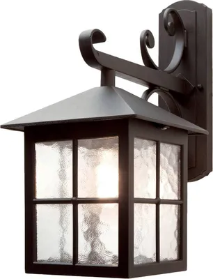 Produktbild von Elstead Winchester Außen-Wandleuchte E27 40cm Schwarz IP43