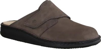 Immagine prodotto di Finn Comfort Amalfi, zoccolo, mulo, uomo, pelle, Elefante (grigio) - scarpe da uomo sandalo / mulo, grigio, pelle (nabuk)