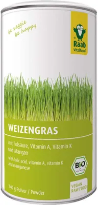 Produktbild von Weizengras Pulver 140g