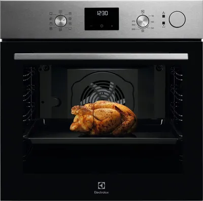 Productafbeelding van Electrolux LOC3H44TX, Middenklasse, Elektrische oven, 72 liter, 2790 W, 72 liter, Combinatie stoomoven