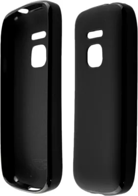 Obrázok produktu pre caseroxx ochranný obal TPU kryt kompatibilný s Nokia 225 4G (2020), gumená taška na mobilný telefón čierna