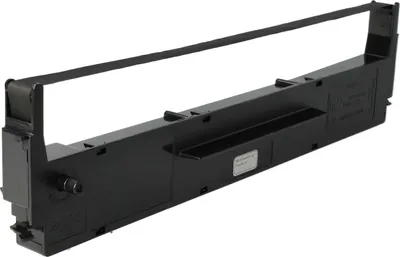 Produktbild von vhbw Farbband Schriftband kompatibel mit Epson RX82, RX85 Nadeldrucker, Bondrucker - Schwarz