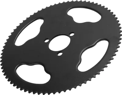 Zdjęcie produktu dla Tylna zębatka, dobra wytrzymałość Zębatka 25H 78 zębów Niezawodna przekładnia łańcuchowa Mechanizm korbowy z czarnej stali