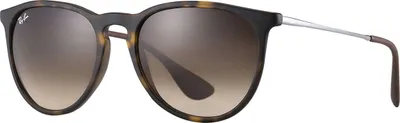 Produktbild von Ray-Ban Erika Classic, Erwachsener, Uni, Oval, Oval, Vollrand, Braun, Orange