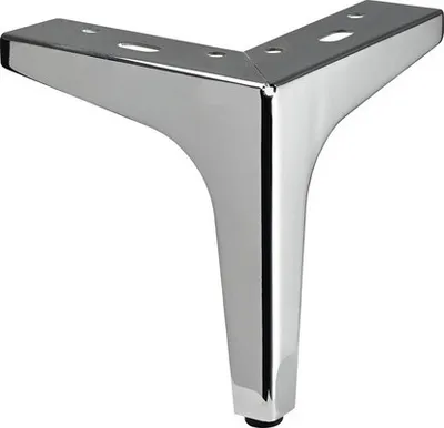 Produktbild von Eckfuss Triangle 2 130x130x150 mm verchromt
