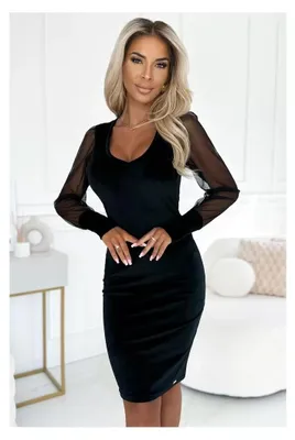 Produktbild von Kleid NUMOCO 343-2 SCHWARZ Größe: XL