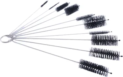 Produktbild von INF Edelstahl-Reinigungsbürsten aus Nylon, 10 Stück Schwarz