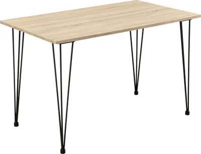 Produktbild von Esstisch "Hairpin" [120x70cm] Küchentisch Esszimmertisch Tisch Eiche [en.casa]
