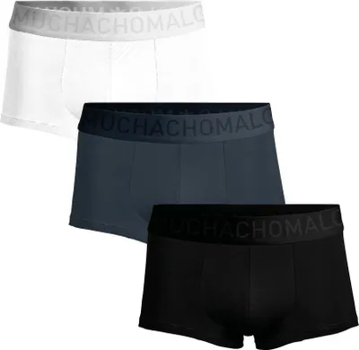 Produktbild von Muchachomalo Herren Boxershorts – 5er Pack – Bambusfaser & Stretch – Atmungsaktive Unterwäsche – Größe L - U-BAMBOO3025-04