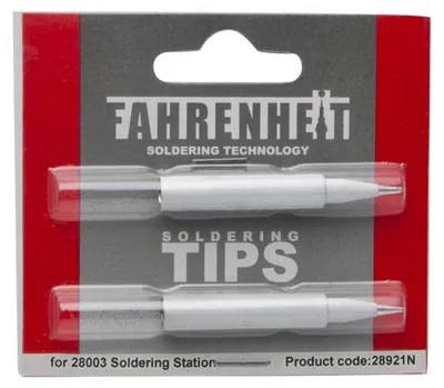 Produktbild von Ersatzspitze 28921N für Lötstation 28003 - 2 Stück pro Blister - Lötspitze für Lötkolbenzubehör [28921N]