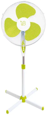 Obrázok produktu pre Fraschetti 496046, Domáci lopatkový ventilátor, Zelená, Biela, Podlaha, 60 cm, Tlačidlá, 45 W