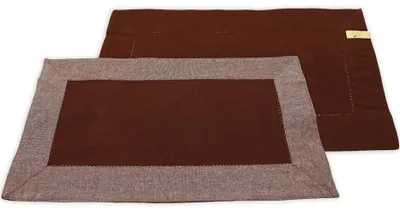 Produktbild von Home Elements Schokolade und rustikale Tischsets Menge: 6 Stück