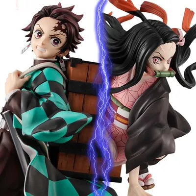 Immagine prodotto di Demon Slayer Kimetsu No Yaiba - Statuetta Brother & Sister G.E.M. - MEGAHOUSE