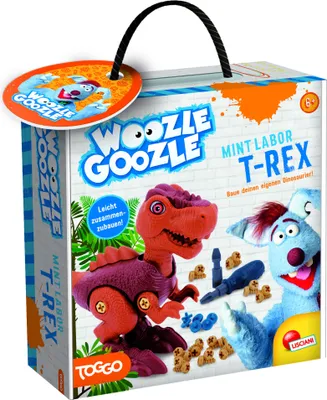 Produktbild von Lisciani DE92406WG - Woozle Goozle Mint Labor T-Rex kreativ bauen DIY Dinosaurier Forscher Bauset