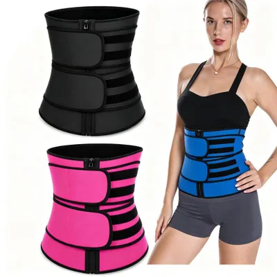 Produktbild von Shapewear Korsett für Damen,elastischer Waist Trainer mit Doppelverschluss, atmungsaktiv und leicht, zur Unterstützung von Bauch und Taille im Alltag