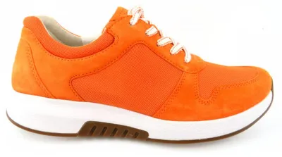 Produktbild von Gabor Rollingsoft mandarine sportlicher Schnürer Orange in Gr. 38.5