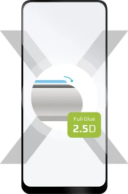 Obrázek produktu pro Ochranné tvrzené sklo FIXED Full-Cover pro Xiaomi Redmi Note 10/Note 10S, černé